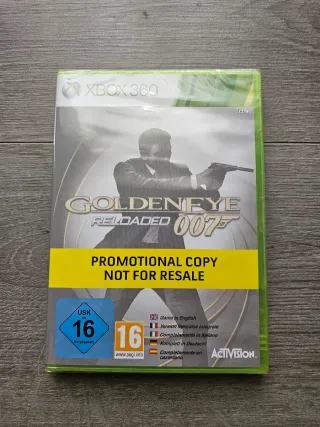 Goldeneye Reloaded 007 Xbox 360 Promo Sealed