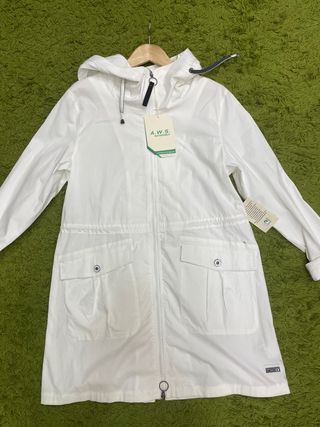 Torstai Gabardina Mujer Blanca