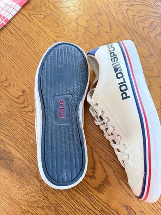 Zapatillas Polo Ralph Lauren Blancas y Azules