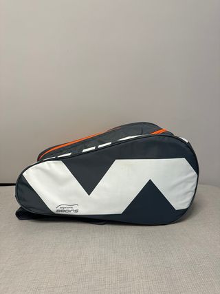 Mochila Paletero Pádel Gris Naranja marca Varlion
