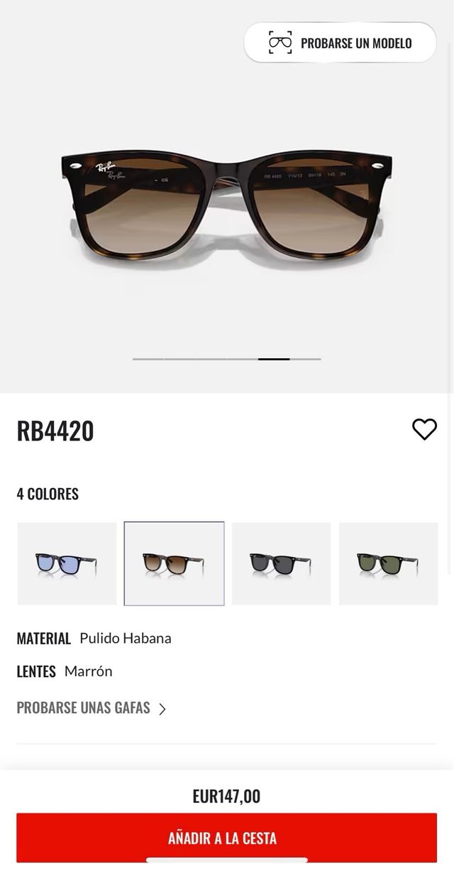 Gafas RayBan