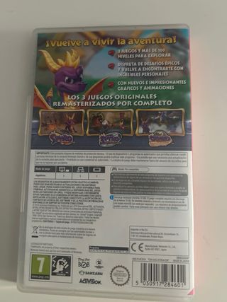 Spyro Reignited Trilogy Nintendo Switch