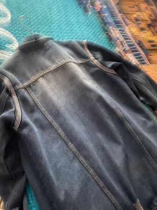 Giubbino di jeans blu taglia M