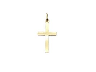 Cruz de Oro 18 Kt. 1.4 gr. de segunda mano