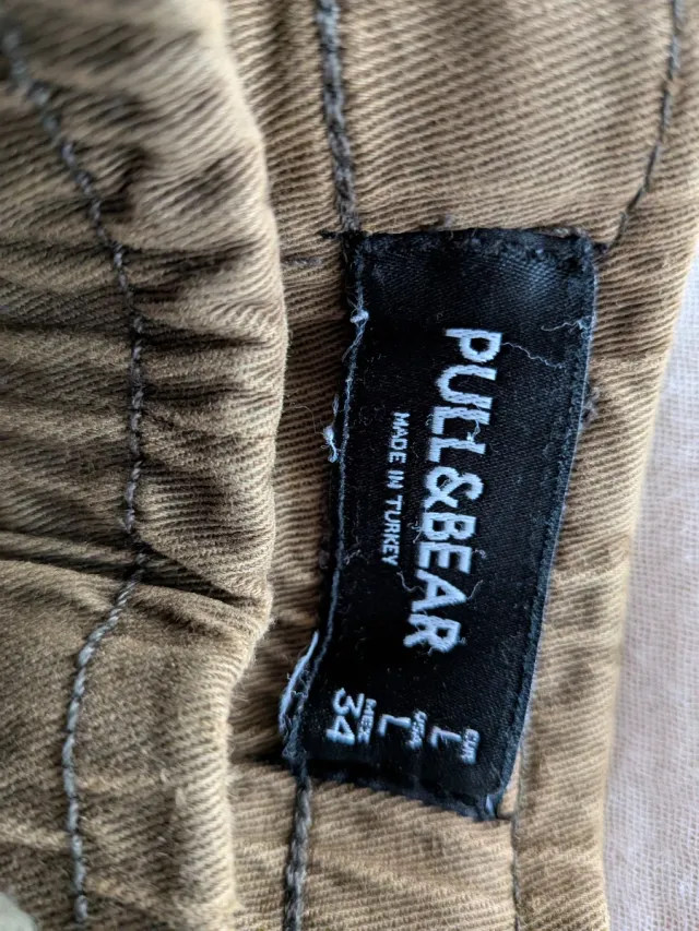 Pantalón cargo Pull&Bear talla L