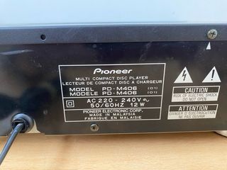 Cargador CD Pioneer PD-M406 - LEER