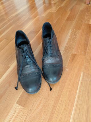 Zapatos Natur Shoes negros/grises