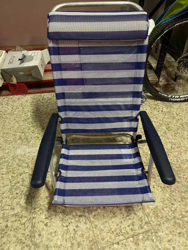 Sillas Playa Plegable Reclinable Ligera