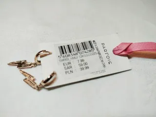 Orecchini Parfois fulmine arancio, nuovi 