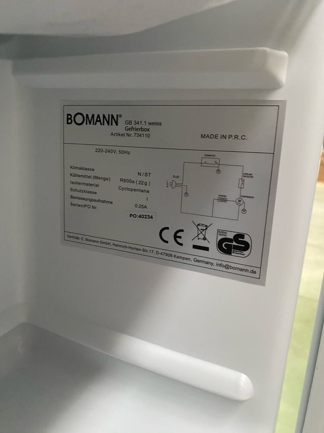 Mini congelatore Bomann