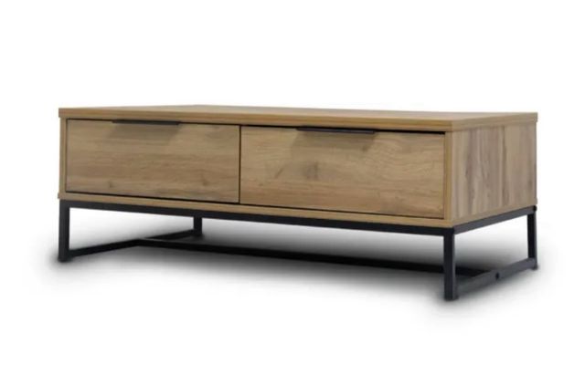 Mesa de centro madera y metal