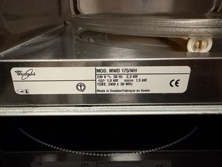 Microondas Whirlpool Blanco