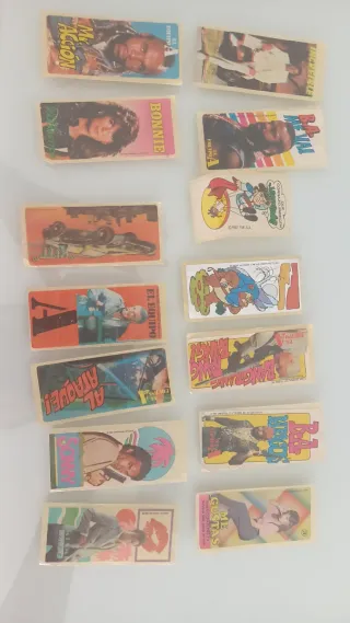 Colección Cromos Chicles 1987 (14 cromos)