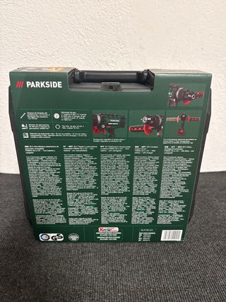Parkside Taladro Percutor 20V + Set Brocas