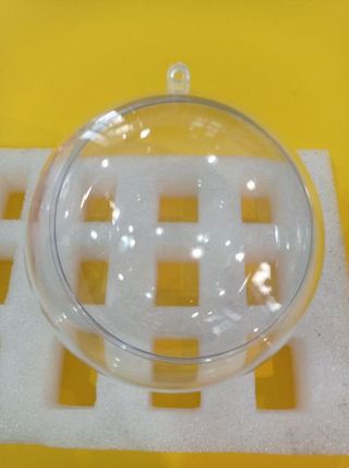 Sfere trasparenti per decoupage diametro 12 cm, 10