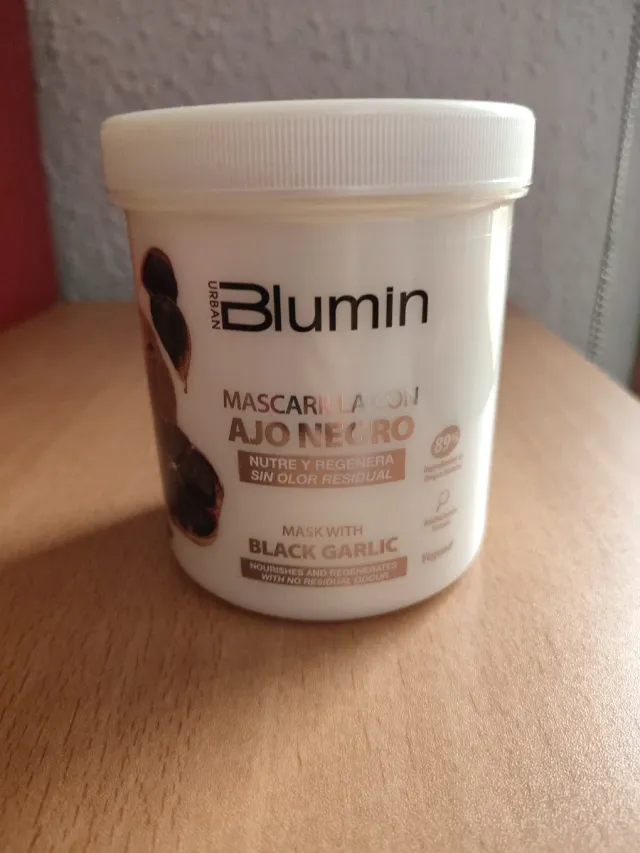 Mascarilla Blumin Cabello Ajo Negro