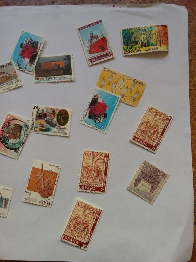 Lote Sellos Antiguos España