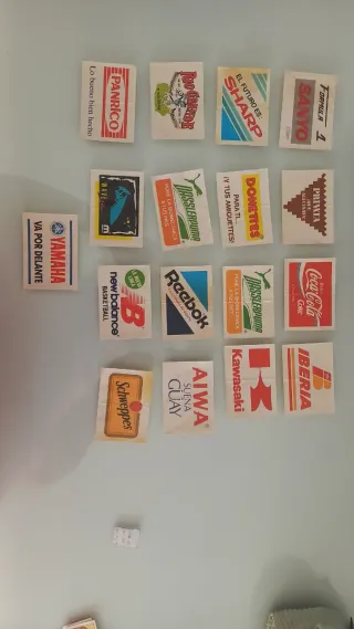 Colección Cromos Marcas Bollycao