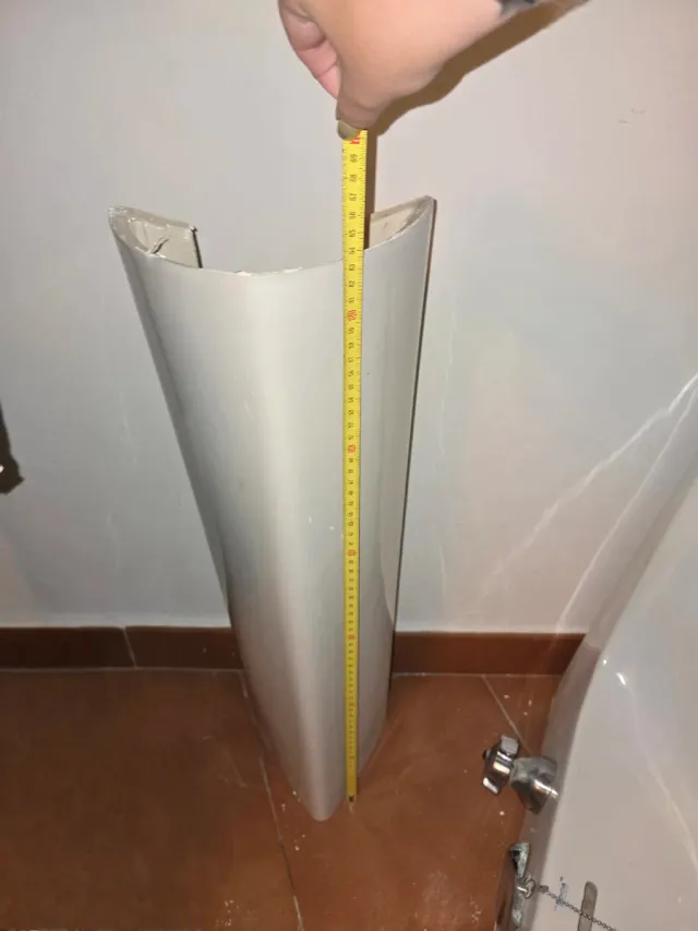 Lavabo pedestal Roca vintage monomando