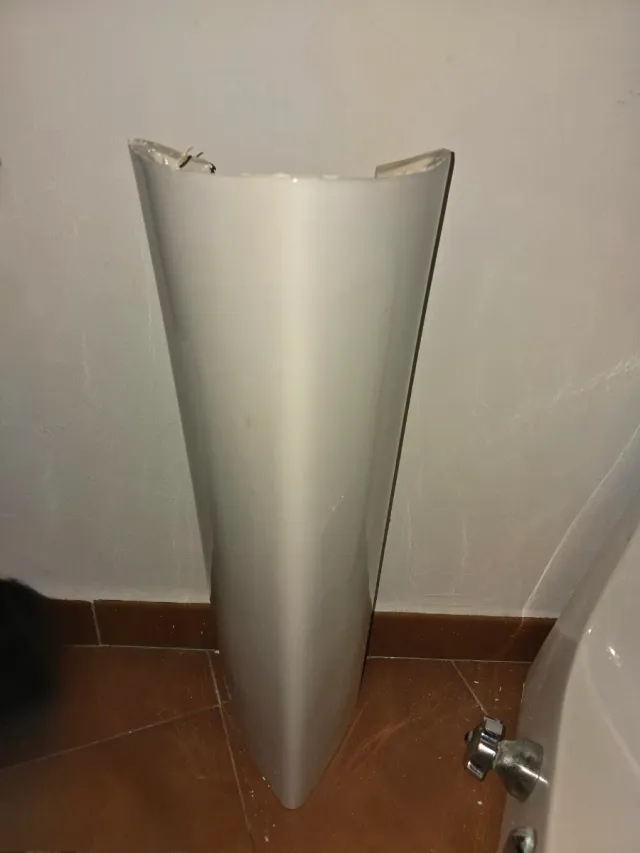 Lavabo pedestal Roca vintage monomando