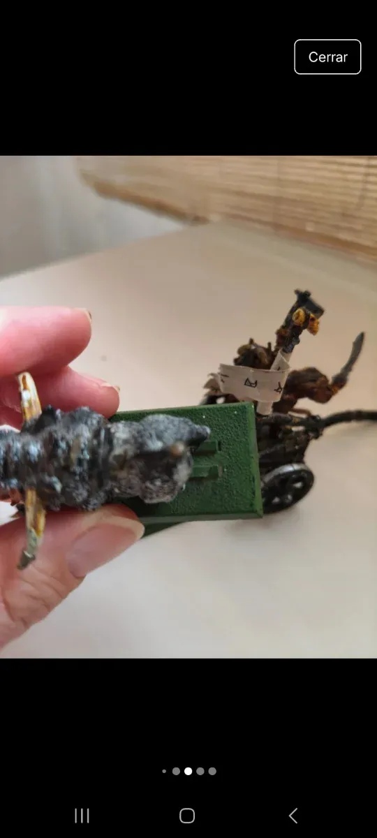 Carro de Bestias del Caos Warhammer Fantasy Metal