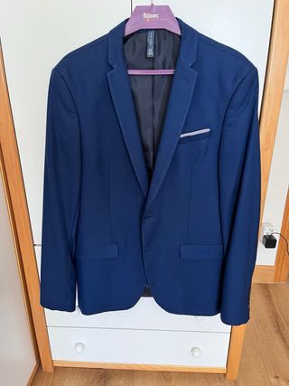 Traje azul Zara hombre Talla L