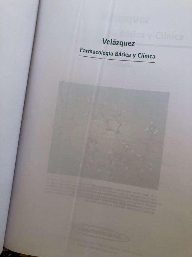 2 libros de Farmacología básica y clínica
