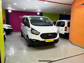 CÓMODA TRANSIT CUSTOM 9 PLAZAS VIAJES + 2 AÑOS
