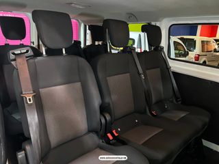 CÓMODA TRANSIT CUSTOM 9 PLAZAS VIAJES + 2 AÑOS