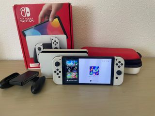 Nintendo Switch OLED Blanca