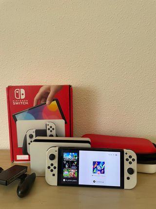 Nintendo Switch OLED Blanca