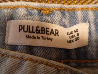 Pantalones vaqueros Pull&Bear Patchwork
