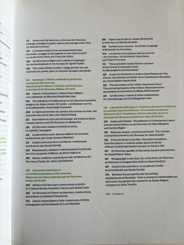 Art Nouveau & écologie mélanges ecology miscellany