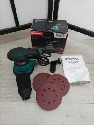 HYCHIKA Lijadora Madera, 300W Lijadora Eléctrica