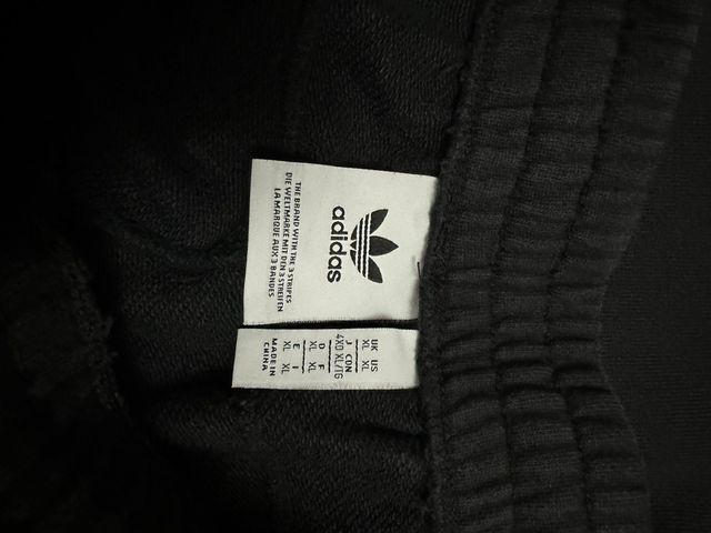 Conjunto Adidas Chándal Negro y Naranja