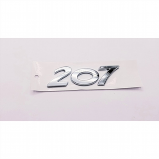 Emblema logo trasero letras PEUGEOT 207