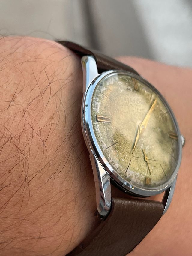 Reloj Enicar Ultrasonic 17 Jewels Antiguo