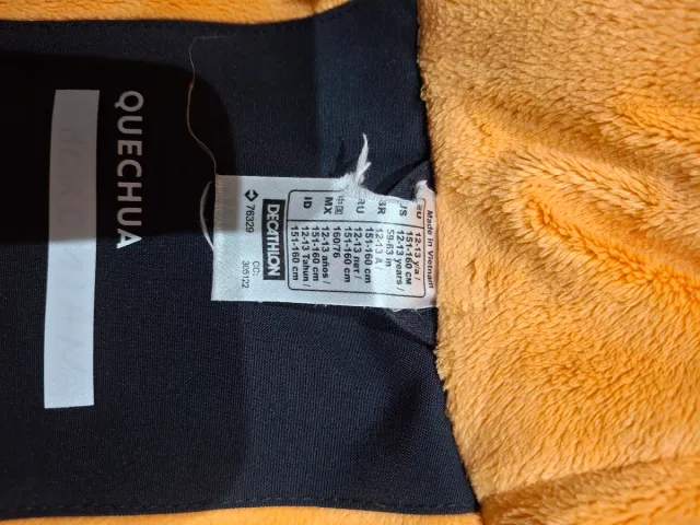 Chaqueta impermeable Quechua azul