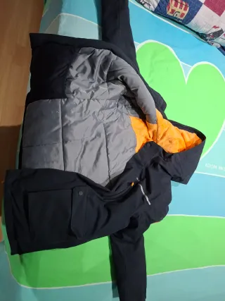 Chaqueta impermeable Quechua azul