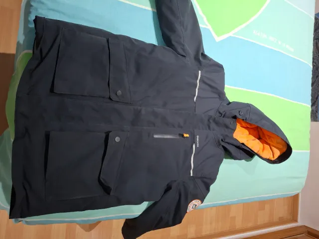 Chaqueta impermeable Quechua azul