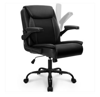 Silla de oficina ejecutiva negra