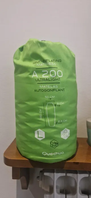 Colchoneta autoinflable Quechua A200