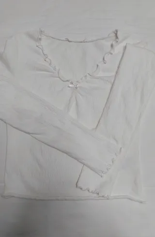 Camiseta manga larga algodón y elastano