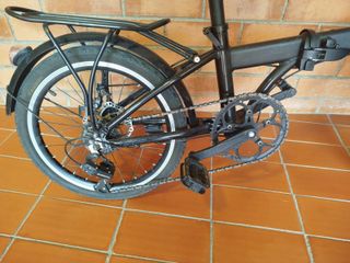Bicicleta Plegable Negra