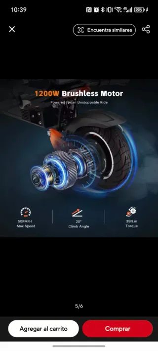 Patinete Eléctrico Halo Knight T102