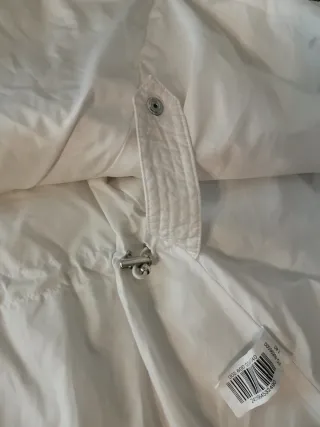 Abrigo tipo poncho, sin msngasEl Corte Inglés Blan