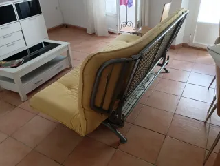 Sofá Cama Amarillo