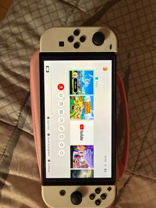 Nintendo Switch OLED Blanca