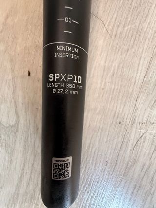 Tija Orbea SPXP10 Carbono 27.2 350mm 0 offset