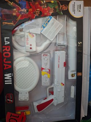 Accesorios Wii La Roja,2 cajas,nuevos.1 caja-25 €
